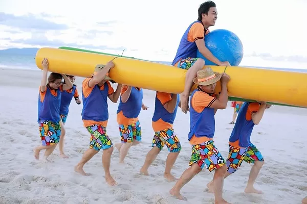 Áo Team Building Màu Cam