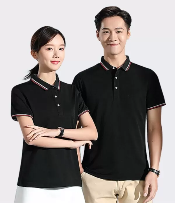 Áo thun công ty cao cấp màu đen