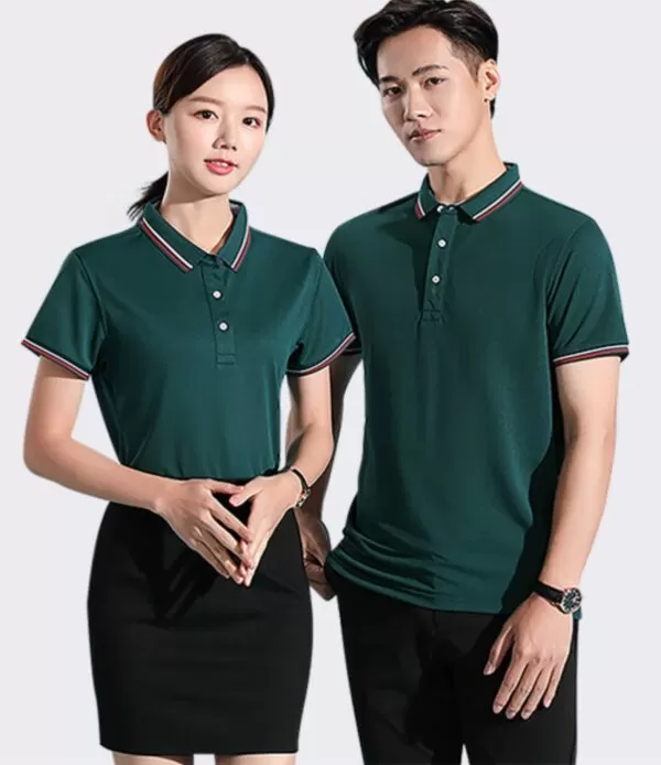 Áo thun đồng phục công ty màu rêu