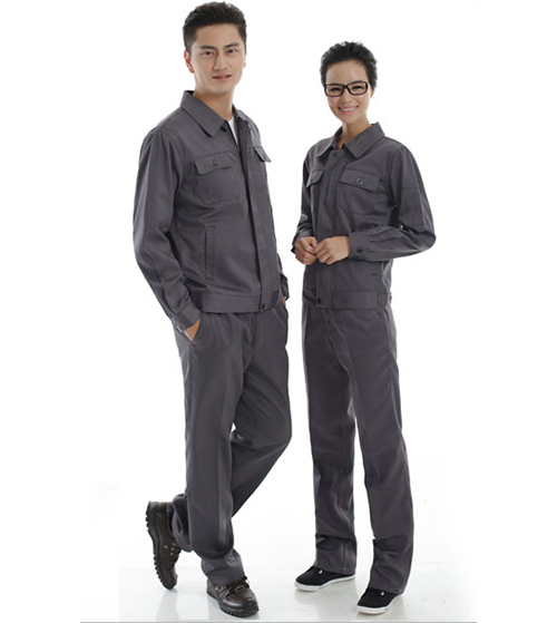 Quần áo bảo hộ màu ghi xám Pangzim (Hàng đặt may)